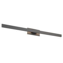 Golden 8432-OWL51 SGY - Golden Lighting Enso Integrated LED 51" Outdoor Wall in Smooth Grey